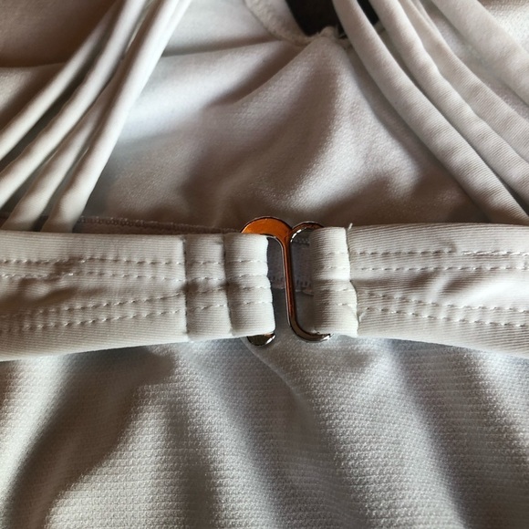 Wet Seal White One Piece Print Size S - Picture 5 of 7